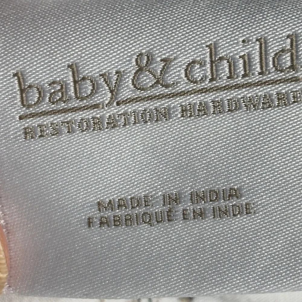 Restoration Hardware Baby Child Safari Crib Sheet Set + Toddler Pillow Case 3 Pc